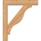 Ekena Millwork Funston Block Smooth Bracket w/ Offset Brace, Western Red Cedar, 5 1/2"W x 26"D x 30"H BKT0604X26X30FST05SWR - alternate 2
